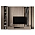 Modern TV Wall Mount 64 3D model small image 2