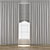  3D Curtain Model with Textures 3D model small image 3