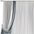 Meshed Curtain #057 3D model small image 2