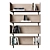 Modular High-Quality Bookcases 3D model small image 15