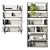 Modular High-Quality Bookcases 3D model small image 17