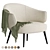 Boconcept Charlotte Chair Modern Design 3D model small image 1