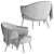 Boconcept Charlotte Chair Modern Design 3D model small image 7