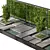 Serene Garden Pathway Set 3D model small image 3