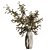 Botanical Bliss Vase Bouquet 3D model small image 7