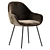 Cody PU Leather Dining Chairs 3D model small image 2