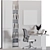 Modern Office Furniture Collection 3D model small image 1