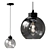 Modern Pendant Light TK Lighting Cubus 3D model small image 2