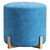 Elegant Manley Pouf for Home 3D model small image 5