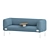 Cabana Sofa with Integrated Table 3D model small image 2