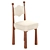 Mawu Oak Chair Set, Gonzalez 3D model small image 2