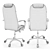 Exclusive Nuert Executive Office Chair 3D model small image 4