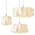 Elegant Cirrus Pendant Light 3D model small image 1