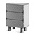 Oak Chest of Drawers: Modern, Versatile 3D model small image 4