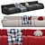 Contemporary Modular Sofa Jardan Lemmy 3D model small image 1