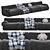 Contemporary Modular Sofa Jardan Lemmy 3D model small image 4