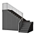 Modern Staircase Collection 27 3D model small image 4