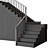 Modern Staircase Collection 27 3D model small image 5