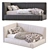 Contemporary Pula Bed 3D Model 3D model small image 2