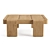 Vigo Teak Side Table, Natural 3D model small image 3