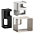 Modern Bedside Table Set: Broome Sandoval 3D model small image 1