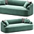 Elegance in Design: Sofa DINAN 3D model small image 4