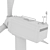 Modular Vertical Wind Turbine 3D model small image 6