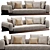  BOLDLY MODERN SOFA, 270CM 3D model small image 5