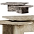 Sleek Bolia Eida Coffee Tables 3D model small image 4