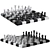 Modern Chess Set 2015 Edition 3D model small image 4