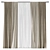 Refined Curtain #061 3D model small image 1