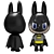 Labubu Batman POPMART Figure 3D model small image 2