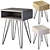 Customizable Bedside Table "Iveyne 3D model small image 5