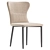 Mavis Fabric Dining Chair: Pebble Grey 3D model small image 4