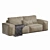 Designer Sofa for Modern Interiors 3D model small image 6