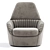 Modern Luxury Armchair 3D Model 3D model small image 2