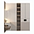 Elegant Modular Bathroom Cabinet 3D model small image 2