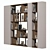 Modular Cabinet Shelves Bookcase 3D 3D model small image 2