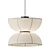 Elegant Japanese Pendant Light 3D model small image 3