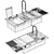 SWISH Smart Kitchen Sink Technology 3D model small image 7