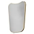 Bellona Gold Wall Mirror 3D model small image 2