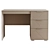 Shelton Writing Desk by divan.ru 3D model small image 4