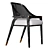 A-Frame Dining Chair and Table 3D model small image 2