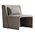 Luxurious Legacy Armchair: Timeless Elegance 3D model small image 2