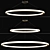 LUNA LED Pendant in Various Sizes 3D model small image 3