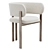 Modern Bay Dining Chair Design 3D model small image 2