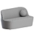 Modern Gomo Sofa Set Fredericia 3D model small image 3