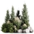 High-Quality Bush Set01 Model 3D model small image 1