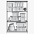 Garage Storage Shelf Kit 3D model small image 7