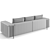 Contemporary Trussardi Casa Deven Sofa 3D model small image 7